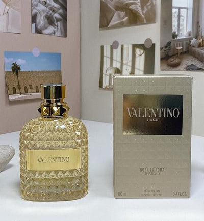 Valentino Uomo Born In Roma The Gold EDP– 100ml | Bold, Spicy, and Unapologetically Luxurious