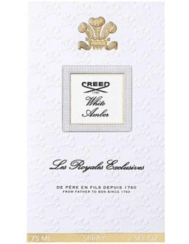 CREED ROYALES EXCLUSIVES WHITE AMBER EDP 75ML